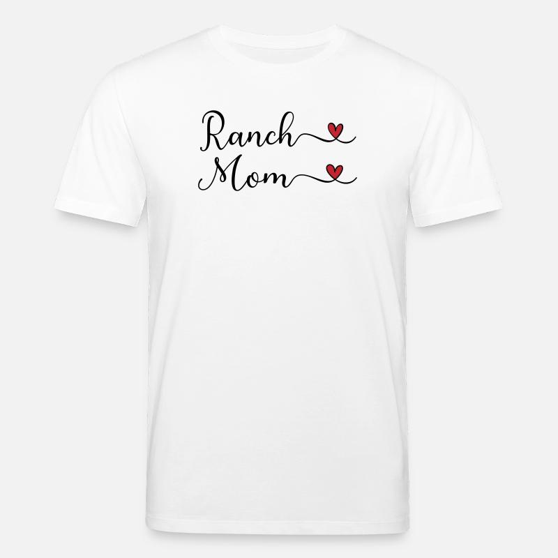 Maman de ranch - T-shirt bio CREATOR Stanley/Stella Unisexe - blanc