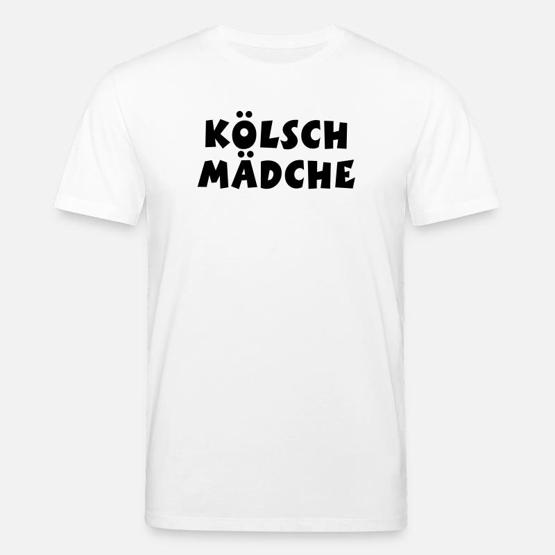 Kölsch Mädche - Ein Mädchen aus Köln - Stanley/Stella Unisex Bio-T-Shirt CREATOR  - Weiß