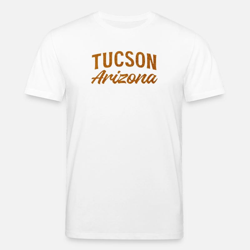 Tucson Arizona Rustic Script - Stanley/Stella Unisex Bio-T-Shirt CREATOR  - Weiß