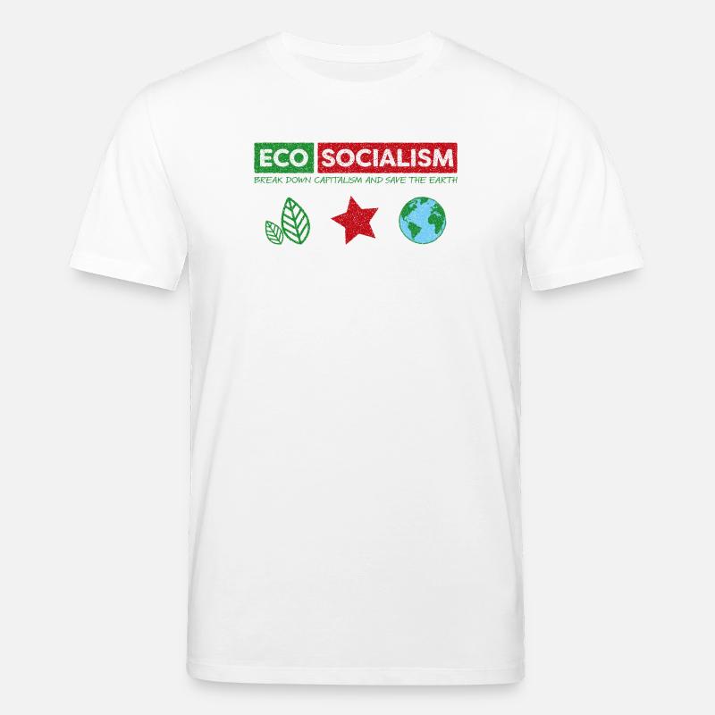 Öko-Sozialismus - Stanley/Stella Unisex Bio-T-Shirt CREATOR  - Weiß