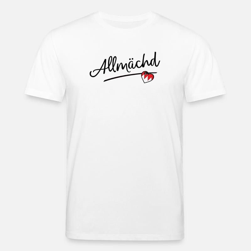 Allmächd - Stanley/Stella Unisex Bio-T-Shirt CREATOR  - Weiß