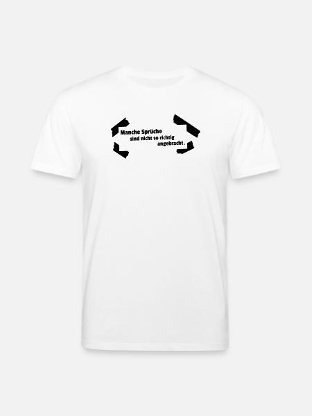 Sayings not appropriate - Stanley/Stella CREATOR Unisex Organic T-Shirt - white