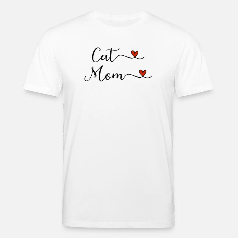 Katzenmama - Stanley/Stella Unisex Bio-T-Shirt CREATOR - Weiß