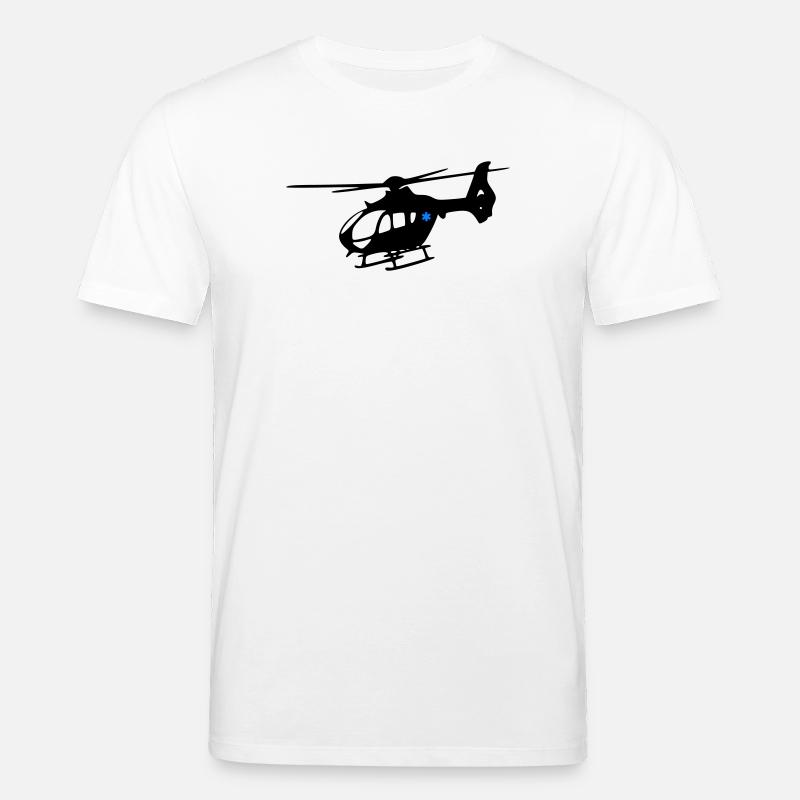 Notarzthubschrauber - Stanley/Stella Unisex Bio-T-Shirt CREATOR  - Weiß
