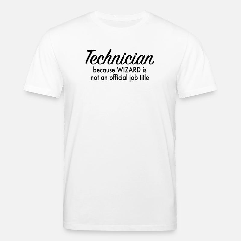 technician - Stanley/Stella CREATOR Unisex Organic T-Shirt - white