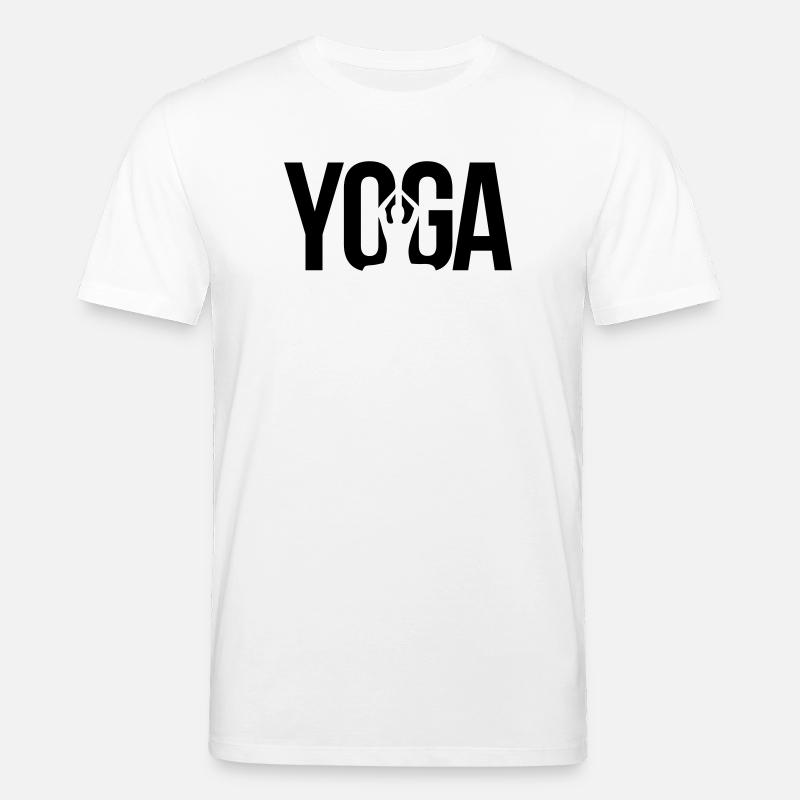 yoga - Stanley/Stella Unisex Bio-T-Shirt CREATOR  - Weiß