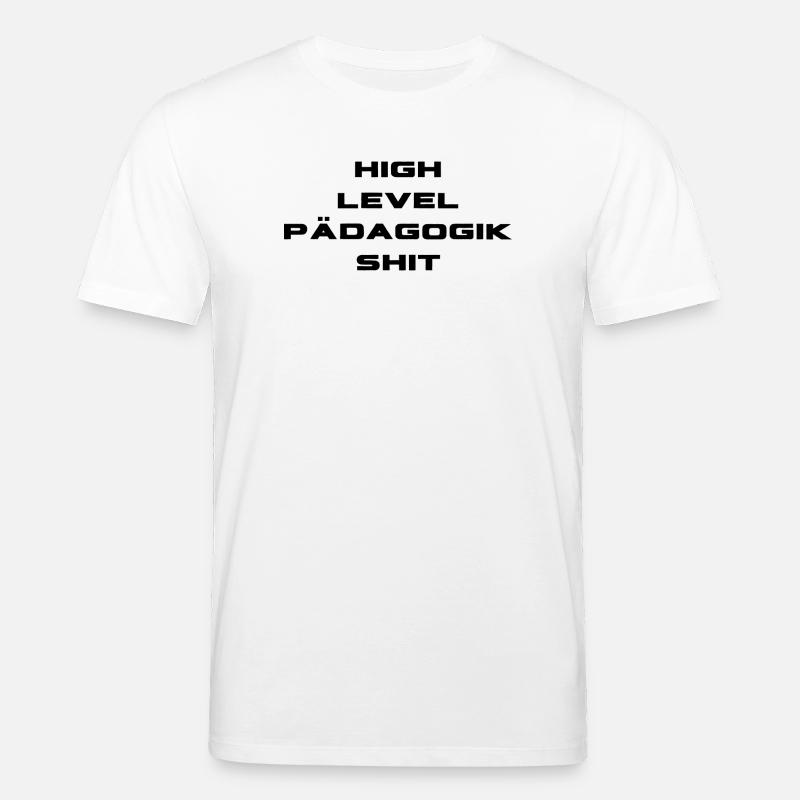 pädagogik shit - Stanley/Stella Unisex Bio-T-Shirt CREATOR  - Weiß
