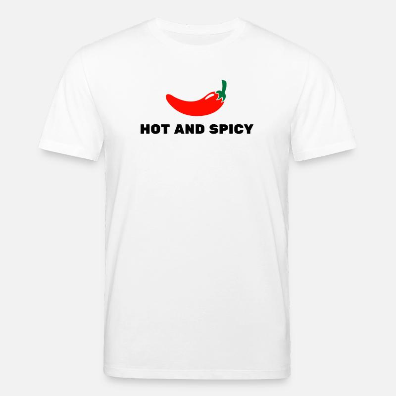 Scharf und würzig - Stanley/Stella Unisex Bio-T-Shirt CREATOR  - Weiß