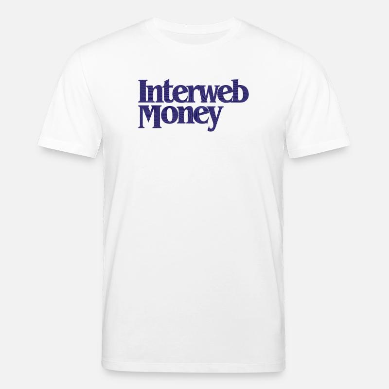 InterwebMoney - T-shirt bio CREATOR Stanley/Stella Unisexe - blanc