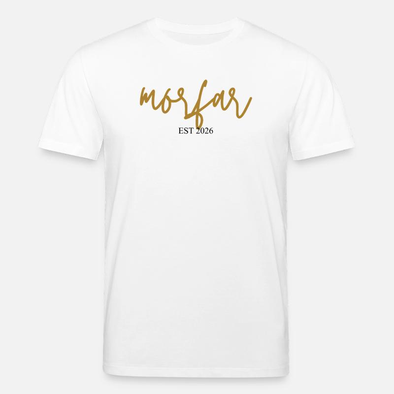 Morfar est 2026 - Stanley/Stella Unisex Bio-T-Shirt CREATOR  - Weiß