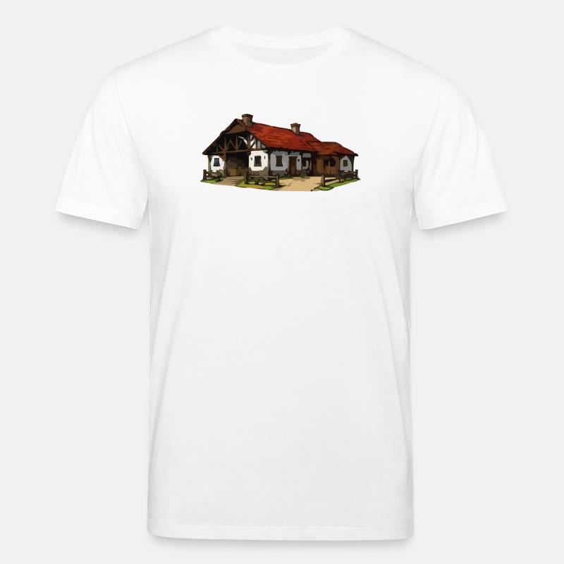 Ferme rustique - T-shirt bio CREATOR Stanley/Stella Unisexe - blanc