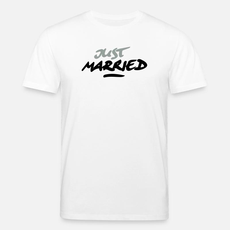 just married 2C - Stanley/Stella Unisex Bio-T-Shirt CREATOR  - Weiß