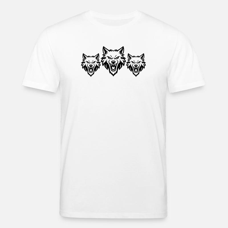 Wolf Team Rudel - Stanley/Stella Unisex Bio-T-Shirt CREATOR  - Weiß