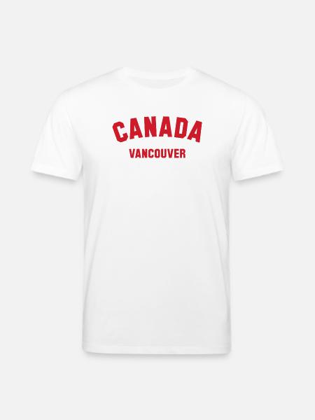VANCOUVER, Canada Kanada - Stanley/Stella CREATOR Unisex Organic T-Shirt - white