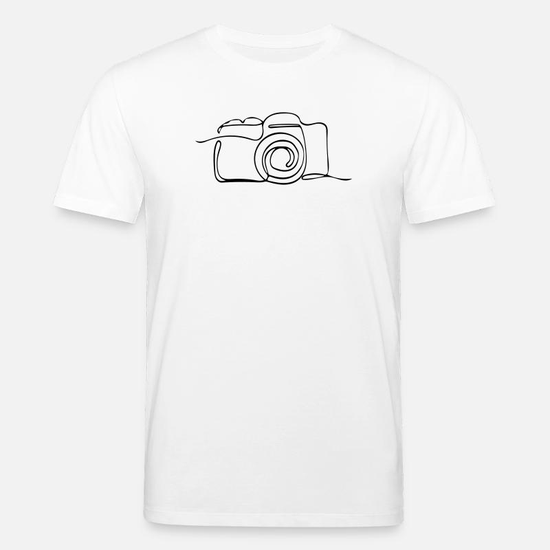 caméra - T-shirt bio CREATOR Stanley/Stella Unisexe - blanc