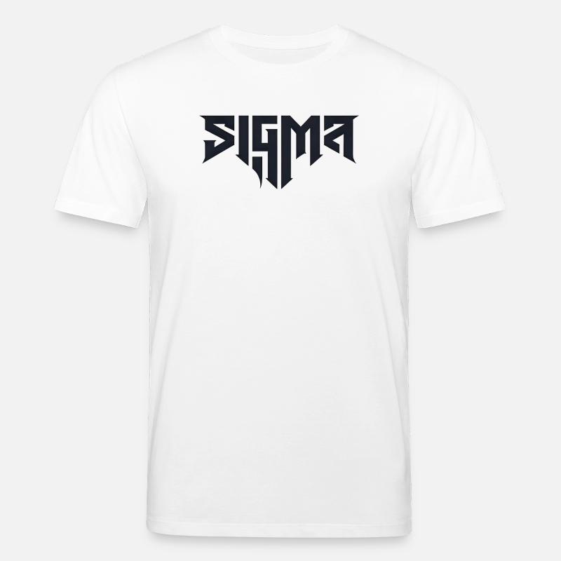 Sigma-Glyphen in schwieriger Typografie - Stanley/Stella Unisex Bio-T-Shirt CREATOR - Weiß