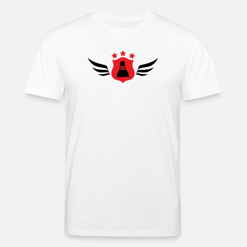 Badminton – Sport – Schläger - Stanley/Stella Unisex Bio-T-Shirt CREATOR  - Weiß