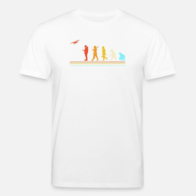 Avion modèle modèle - T-shirt bio CREATOR Stanley/Stella Unisexe - blanc