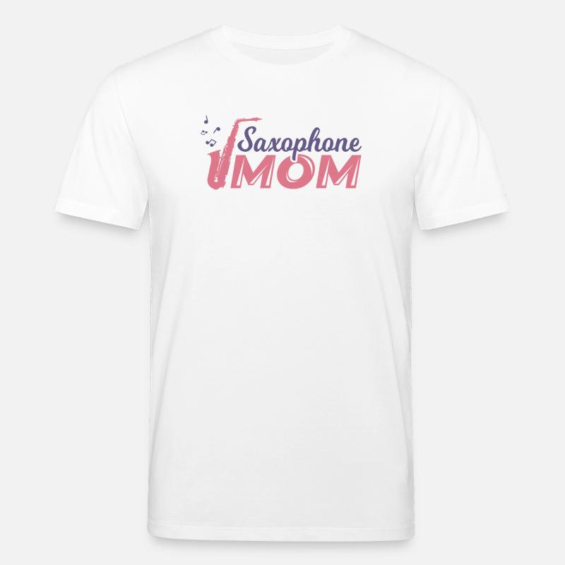 Saxophon Mutter - Stanley/Stella Unisex Bio-T-Shirt CREATOR  - Weiß