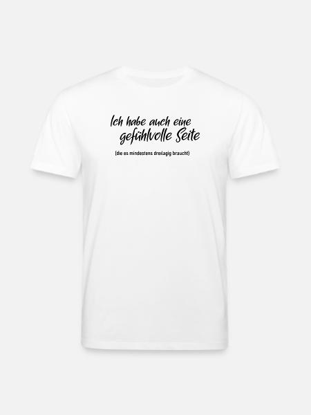 gefühlvolle Seite - Stanley/Stella Unisex Bio-T-Shirt CREATOR  - Weiß