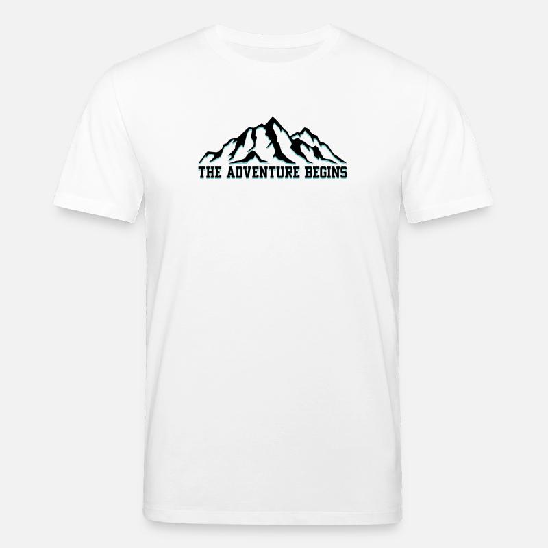 Das Abenteuer beginnt - Stanley/Stella Unisex Bio-T-Shirt CREATOR  - Weiß