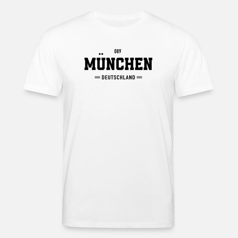 089 Muenchen Deutschland - Stanley/Stella Unisex Bio-T-Shirt CREATOR  - Weiß