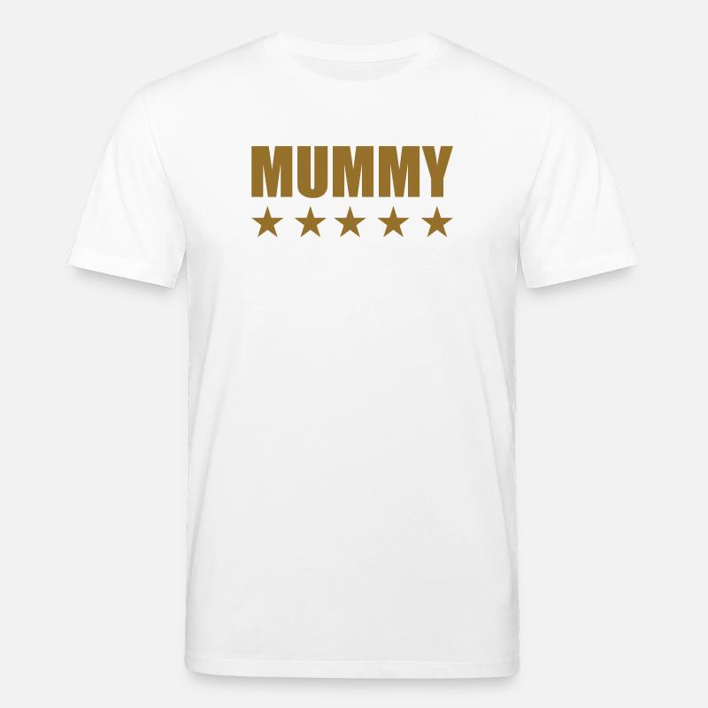 5-Sterne-Mama - Muttertag - Stanley/Stella Unisex Bio-T-Shirt CREATOR  - Weiß