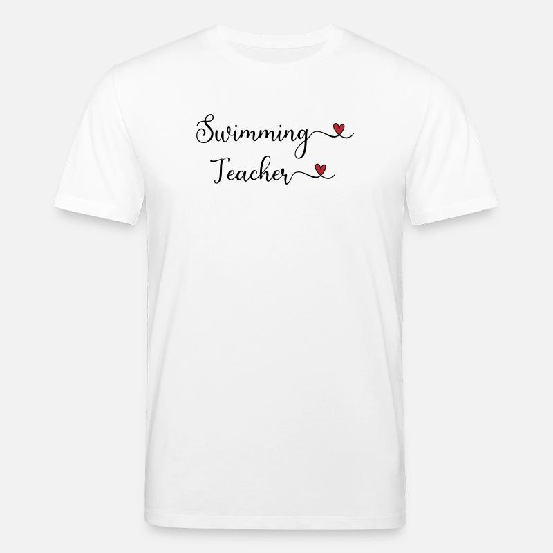 Swimming instructor - Stanley/Stella CREATOR Unisex Organic T-Shirt - white