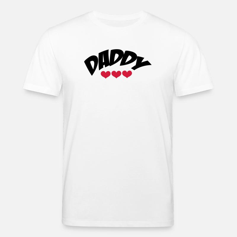 Daddy - T-shirt bio CREATOR Stanley/Stella Unisexe - blanc