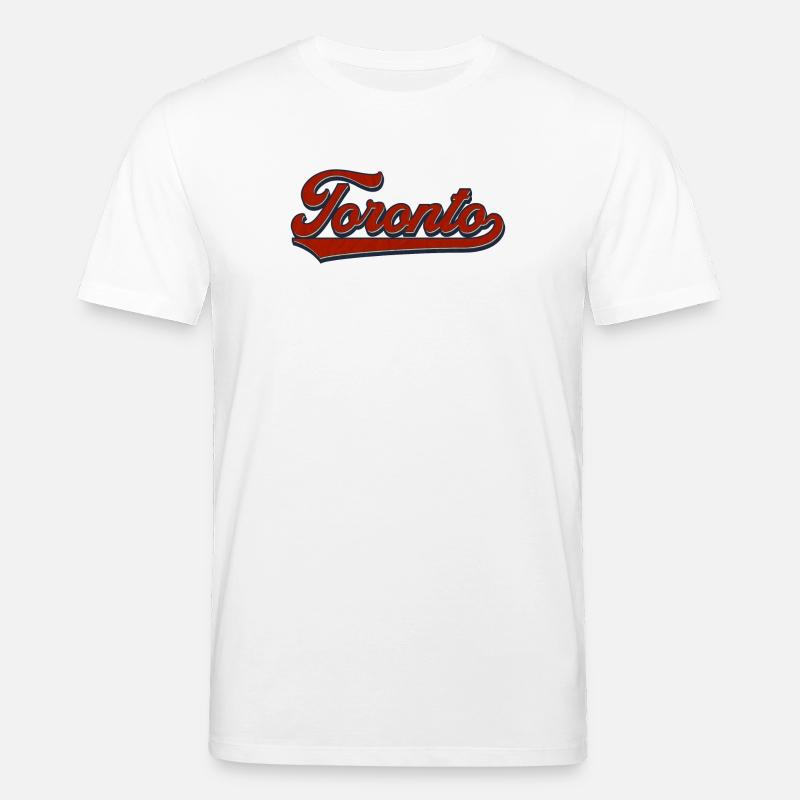 Script rétro de Toronto - T-shirt bio CREATOR Stanley/Stella Unisexe - blanc