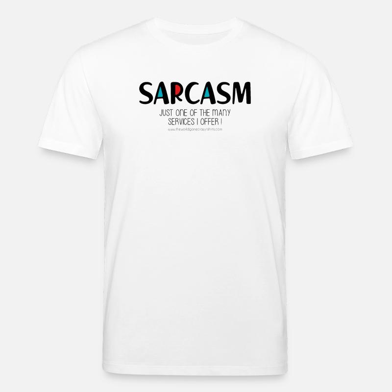 Sarkasmus - Stanley/Stella Unisex Bio-T-Shirt CREATOR  - Weiß