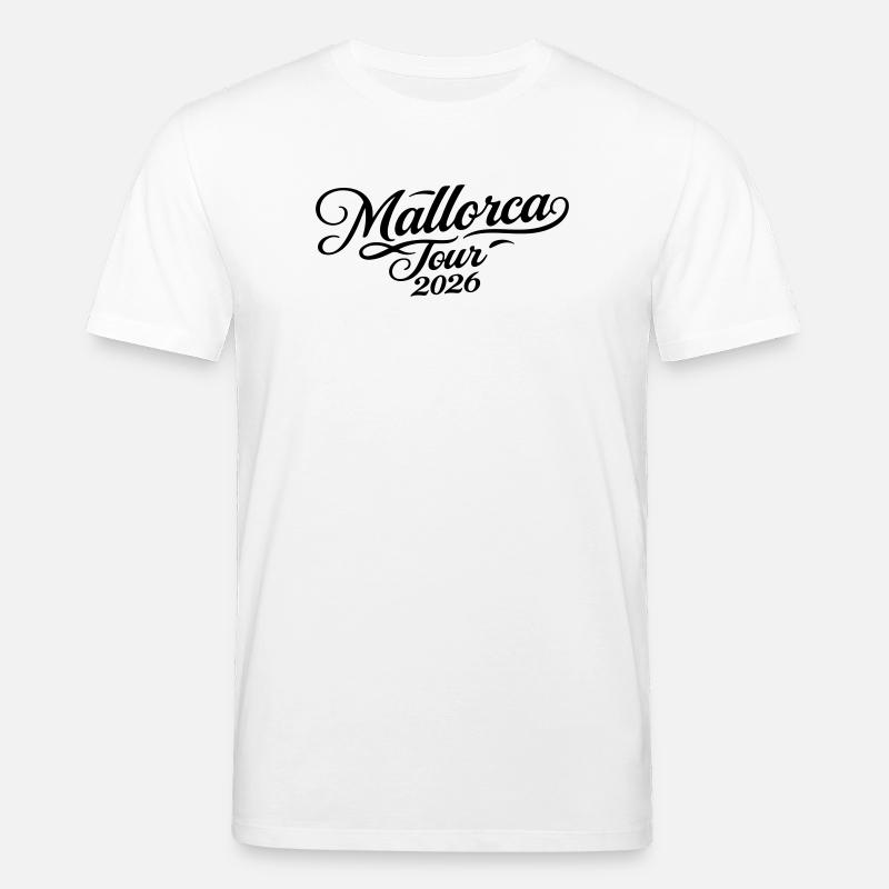 Mallorca Tour 2026 - Stanley/Stella Unisex Bio-T-Shirt CREATOR  - Weiß