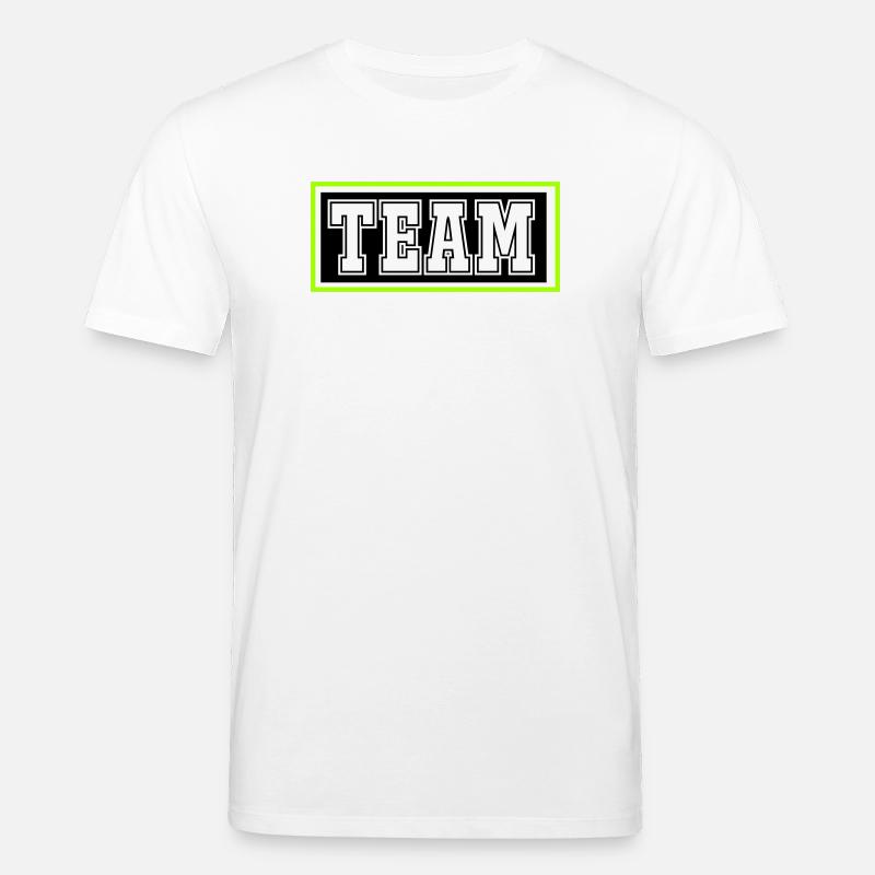 team- - Stanley/Stella Unisex Bio-T-Shirt CREATOR  - Weiß