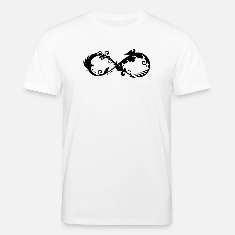 Symbol der Unendlichkeit - Stanley/Stella Unisex Bio-T-Shirt CREATOR  - Weiß