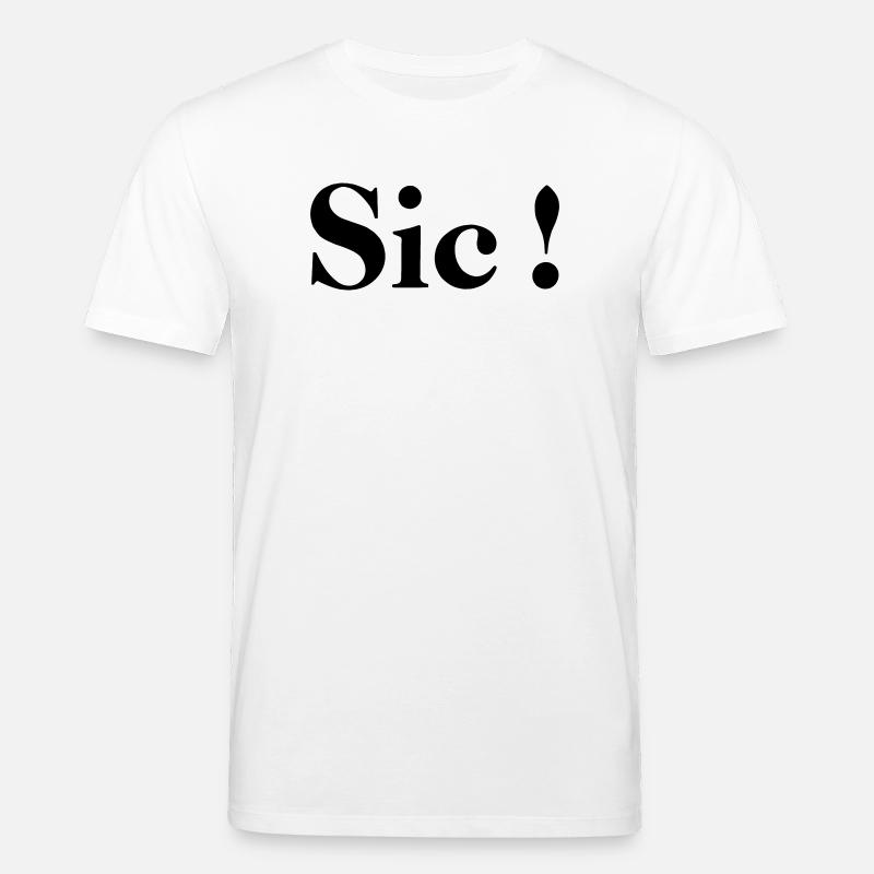 Sic! - Stanley/Stella Unisex Bio-T-Shirt CREATOR  - Weiß