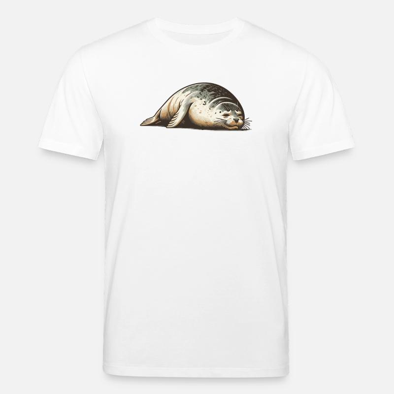 Phoque - T-shirt bio CREATOR Stanley/Stella Unisexe - blanc