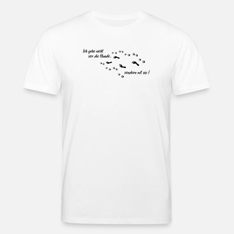 mit die Hunde - Stanley/Stella Unisex Bio-T-Shirt CREATOR  - Weiß