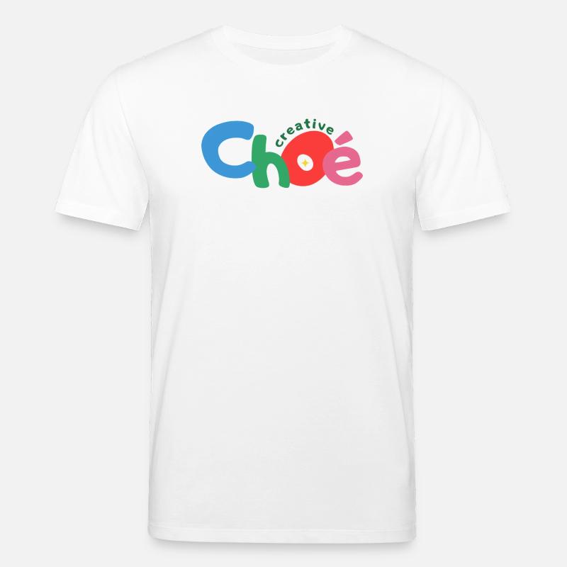 Choe Creative Text - Stanley/Stella CREATOR Unisex Organic T-Shirt - white