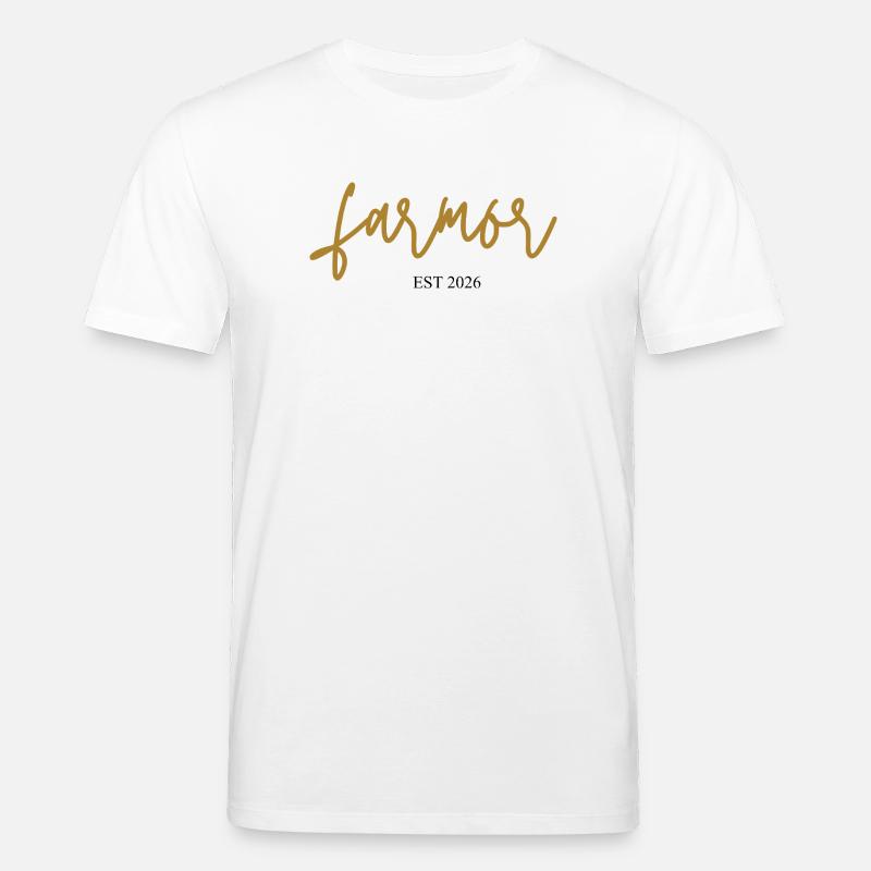 Farmor Est 2026 - T-shirt bio CREATOR Stanley/Stella Unisexe - blanc