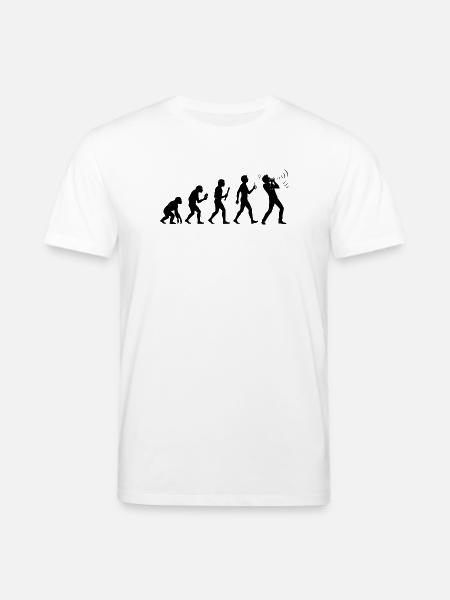Instrument Harmonica Evolution Harmonica - Stanley/Stella CREATOR Unisex Organic T-Shirt - white