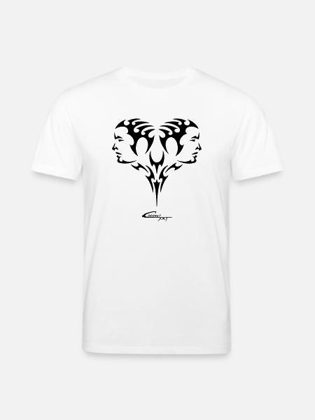 Gemini - Stanley/Stella CREATOR Unisex Organic T-Shirt - white