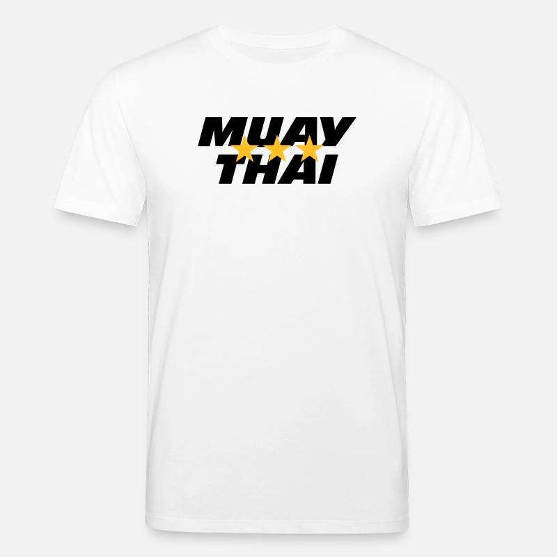 Muay Thai - Stanley/Stella Unisex Bio-T-Shirt CREATOR  - Weiß