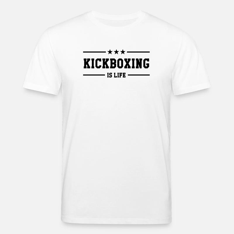 Kickboxen / Kickboxing / Kickboxer / Kick Boxing - Stanley/Stella Unisex Bio-T-Shirt CREATOR  - Weiß