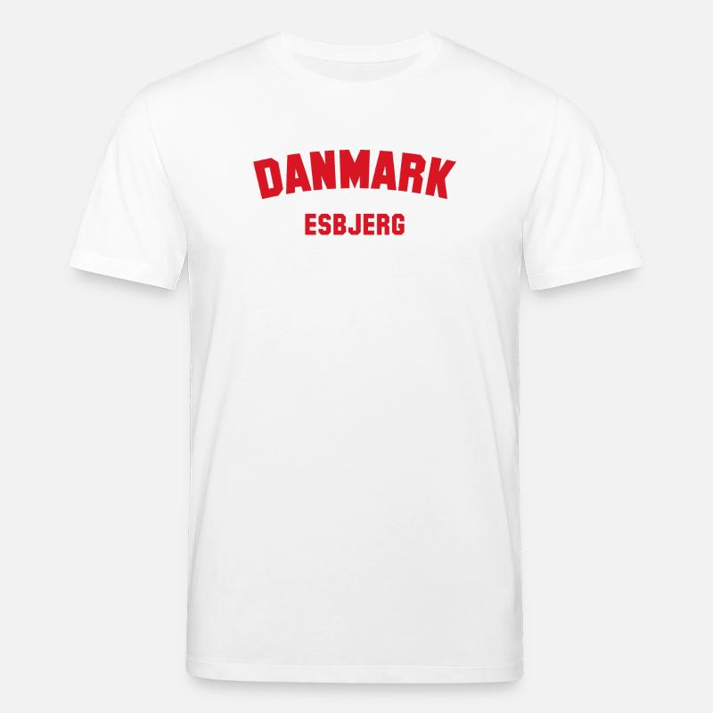 ESBJERG, Danemark, Danemark - T-shirt bio CREATOR Stanley/Stella Unisexe - blanc