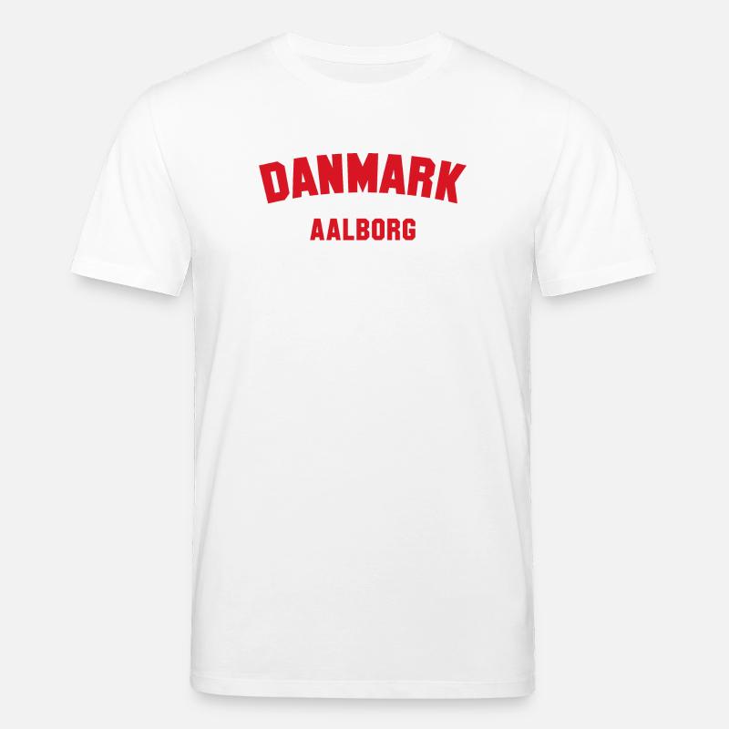 AALBORG Danemark Dänemark - T-shirt bio CREATOR Stanley/Stella Unisexe - blanc