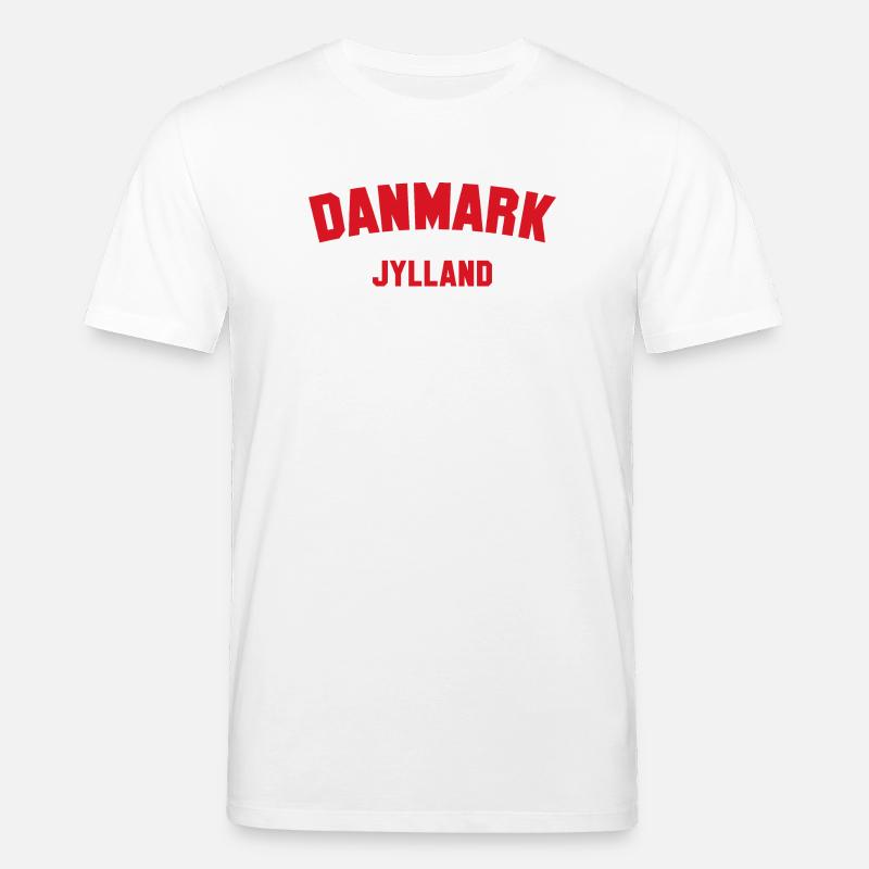 JYLLAND Danemark Dänemark - T-shirt bio CREATOR Stanley/Stella Unisexe - blanc
