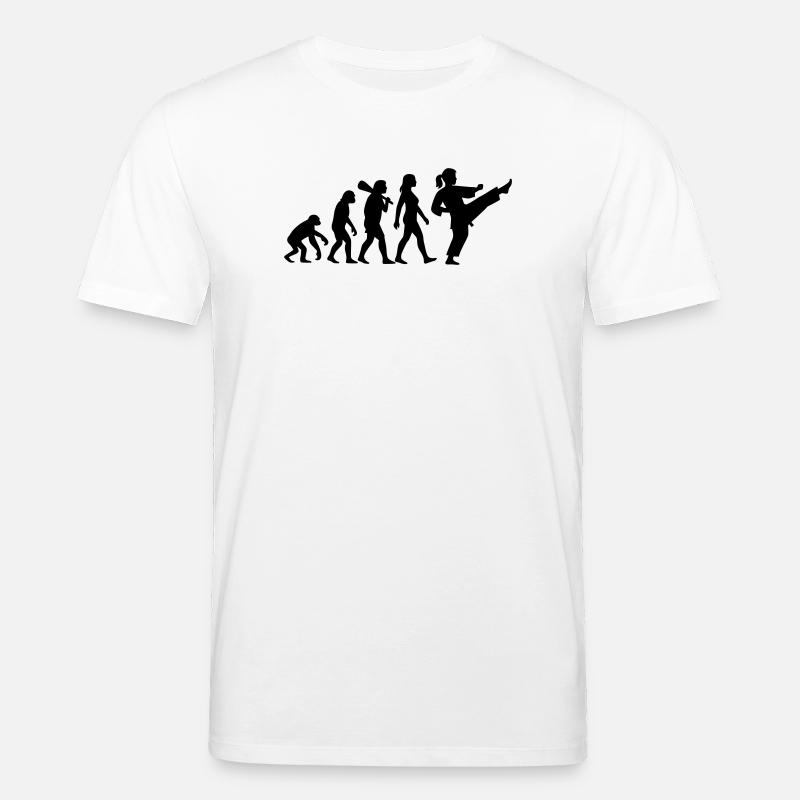 Karate Evolution - Stanley/Stella Unisex Bio-T-Shirt CREATOR  - Weiß