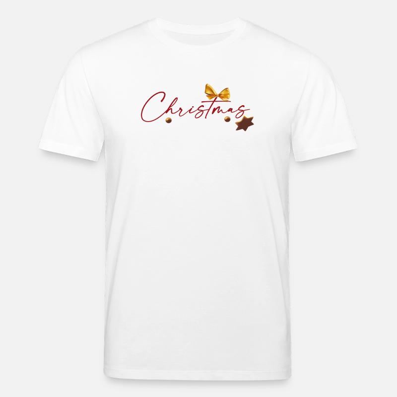 Weihnachtszauber  - Stanley/Stella Unisex Bio-T-Shirt CREATOR  - Weiß