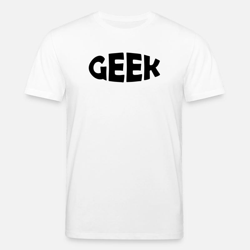 Geek - T-shirt bio CREATOR Stanley/Stella Unisexe - blanc