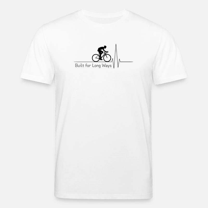 Construit pour les longues distances - T-shirt bio CREATOR Stanley/Stella Unisexe - blanc